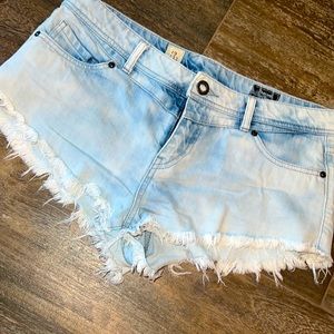 Volcom jean shorts